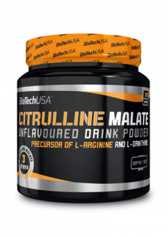 Citrulline Malate 300 g Ízesítés nélkül: 100% tisztaságú, por állagú L-citrullin
