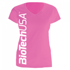 BioTechUSA női póló, Pink