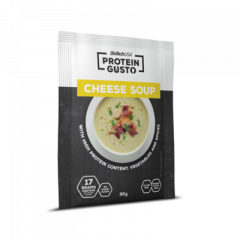Protein Gusto - Cheese soup 30 g MAGAS FEHÉRJETARTALMÚ, GLUTÉNMENTES LEVESPOR.